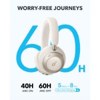 Slušalice ANKER SoundCore Space One Pro, bežične, bijele