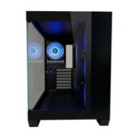 Ohišje LC POWER 809B Dark Storm_X, MIDI, ATX, bez napajalnika, črno