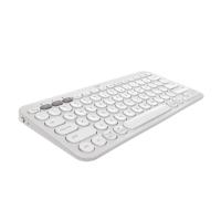 Tipkovnica LOGITECH Pebble Keys 2 K380S, BT, kompaktna, bela