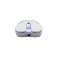 Miška WHITE SHARK Naginata Premium Line, RGB, optički, 16000dpi, USB, beli