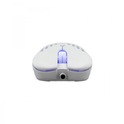 Miška WHITE SHARK Naginata Premium Line, RGB, optički, 16000dpi, USB, beli