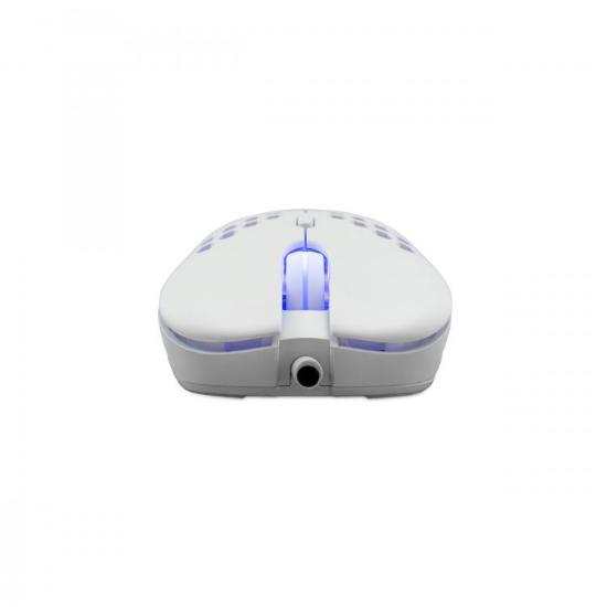 Miška WHITE SHARK Naginata Premium Line, RGB, optički, 16000dpi, USB, beli