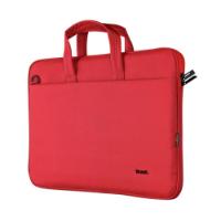 Torba za laptop TRUST Bologna Eco, Slim, 16", crvena