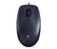 Miška LOGITECH M100, USB, črni