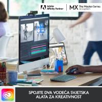 Tipkovnica LOGITECH MX Keys mini, bežična, BT, srebrna