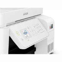 Multifunkcijski Tiskalnik EPSON EcoTank L5316, Tiskalnik/scanner/copy/fax, 5760 dpi, USB, LAN, WiFi, beli