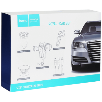VIP komplet za automobil HOCO, 5 u 1