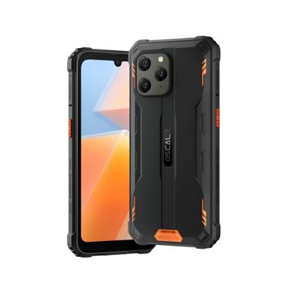 Pametni telefon OSCAL S70 Pro, 6,09", 4GB, 64GB, Android 12, crno-narančasti