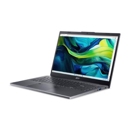 Laptop ACER Aspire 15 NX.KS7EX.00E / Core 5 120U, 16GB, 512GB SSD, Intel HD Graphics, 15.6" FHD TN, Windows 11, sivi