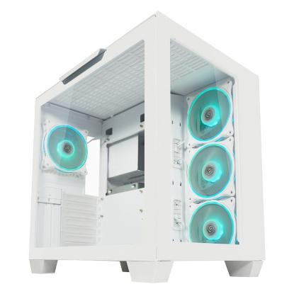 Ohišje LC POWER LC-807W-ON Stormwatch X, MIDI, ATX, window, belo, bez napajalnika