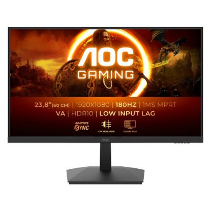 Gaming monitor 23,8" AOC 24G15N2, FHD, VA, 180Hz, 1ms, 250cd/m2, črni