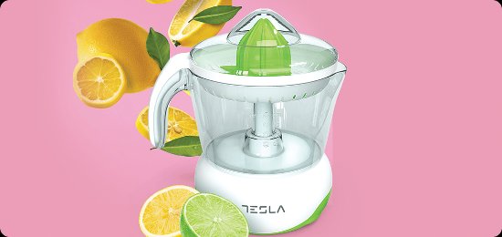 Sokovnik citruseta TESLA CJ100WG, 40 W, 0,7 l, bijelo-zeleni