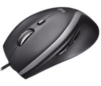 Miška LOGITECH M500s, optički, črni, USB