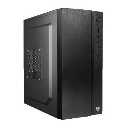 Ohišje SBOX PCC-05, mATX Mid Tower, črno, bez napajalnika