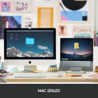 Tipkovnica LOGITECH MX Keys mini za Apple, brezžična, BT, srebrna