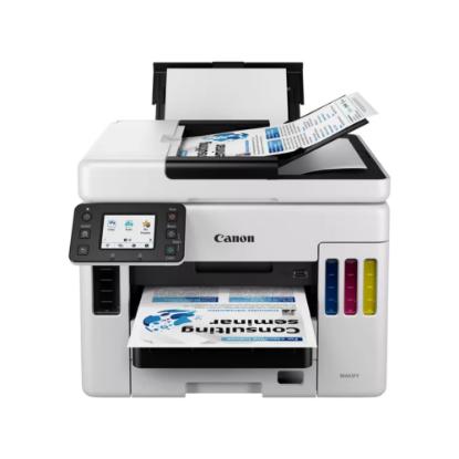 Multifunkcijski Tiskalnik CANON Maxify GX7040, Tiskalnik/scanner/copy, 1200dpi, belo-črni, USB, LAN, WiFi