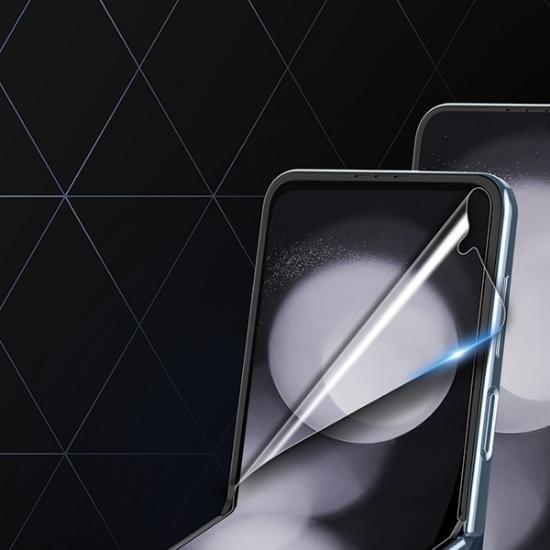 Zaštitna folija za smartphone ARAREE Pure Diamond za Samsung Z Flip4/Flip5, antibakterijska, 2 komada