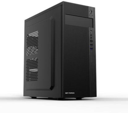 Računalo LINKS Multimedia M107IW / Core i5 14400F, 16GB DDR4, 1TB SSD NVMe, nVidia GeForce GT 1030 2GB, DVDRW, WiFi, Windows 11, crno