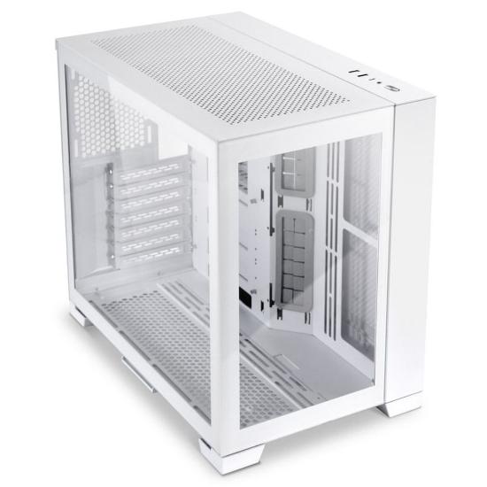 Kućište LIAN LI O11 Dynamic Mini Snow Edition, ATX, prozor, kaljeno staklo, bijelo, bez napajanja