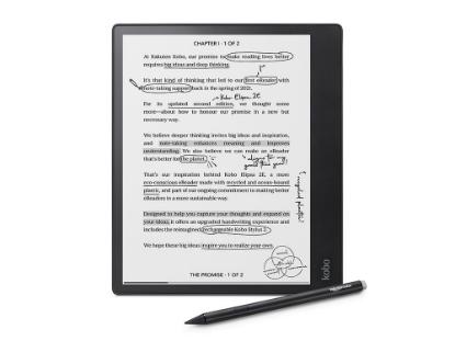 E-Book Reader KOBO Elipsa 2E, 10.3" Touch, 32GB, WiFi, BT, crni