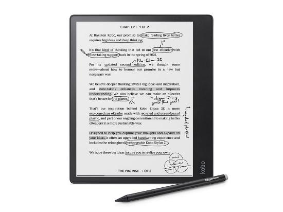 E-Book Reader KOBO Elipsa 2E, 10.3" Touch, 32GB, WiFi, BT, crni