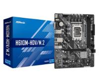 Matična plošća ASROCK H610M-HDV/M.2, LGA1700, Intel 12 Gen., 2x DDR4, mATX