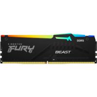 RAM pomnilnik PC-44800, 8GB, KINGSTON Fury Beast RGB KF556C40BBA-8, XMP, DDR5 5600MHz