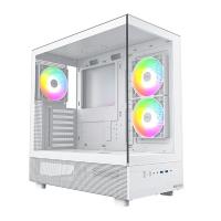 Ohišje MONTECH XR, prozor, RGB, ATX, belo