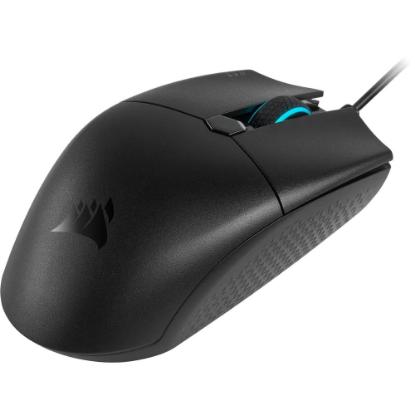 Miška CORSAIR Katar PRO, RGB, optički, 12400dpi, črni