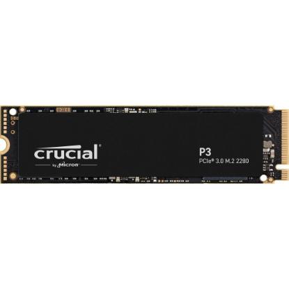 SSD 500GB CRUCIAL P3, PCIe Gen 3 NVMe M.2, 2280, 3500/1900 MB/s