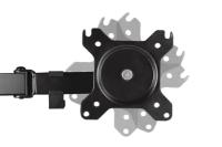 Stalak za monitor TRUST GXT 1120 Mara, stolni, do 32", za 2 monitora, crni