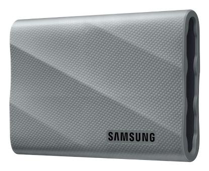 SSD vanjski 4TB SAMSUNG T9 MU-PK4T0G/WW, maks. do 2000/1950 MB/s, sivi