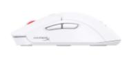 Miška HYPERX Pulsefire Haste 2 Wireless 6N0A9AA, 26000 DPI, bežični, beli