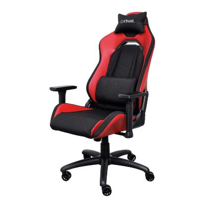 Gaming stol TRUST GXT 714 Ruya, rdeča