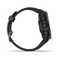 Pametni sat GARMIN Fenix 7S Solar, HR, GPS, multisport, crni/crni remen
