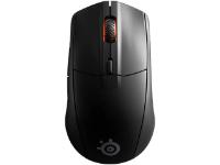 Miška STEELSERIES Rival 3 Wireless, optički, bežični, RGB, 18000 CPI, mat črni, USB
