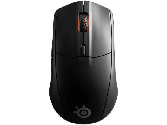 Miška STEELSERIES Rival 3 Wireless, optički, bežični, RGB, 18000 CPI, mat črni, USB