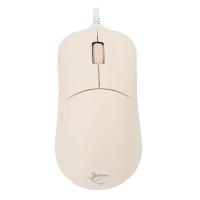 Miška WHITE SHARK Graphene, optički, 12400dpi, bež