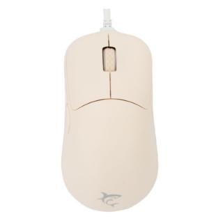 Miška WHITE SHARK Graphene, optički, 12400dpi, bež
