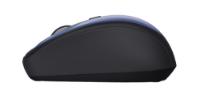 Miška TRUST Yvi+ Silent Wireless Mouse, optički, 1600dpi, bežični, USB, modri