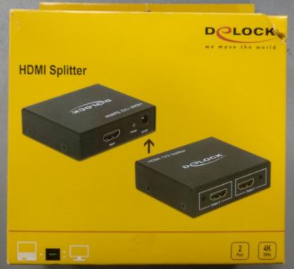 RABLJENI - Razdjelnik HDMI DELOCK Switch, HDMI In na 2x HDMI out, 4K