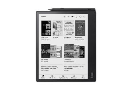 E-Book Reader KOBO Elipsa 2E, 10.3" Touch, 32GB, WiFi, BT, crni