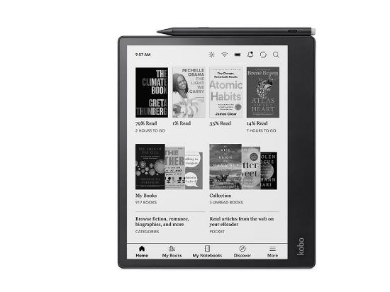 E-Book Reader KOBO Elipsa 2E, 10.3" Touch, 32GB, WiFi, BT, crni