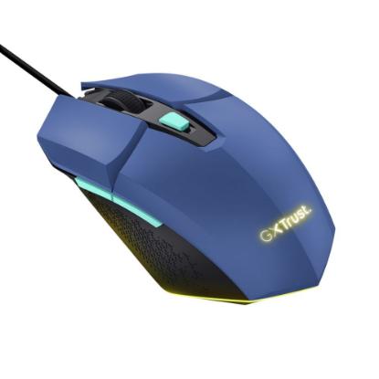 Miška TRUST GXT 109B Felox, RGB, optički, 6400dpi, modri