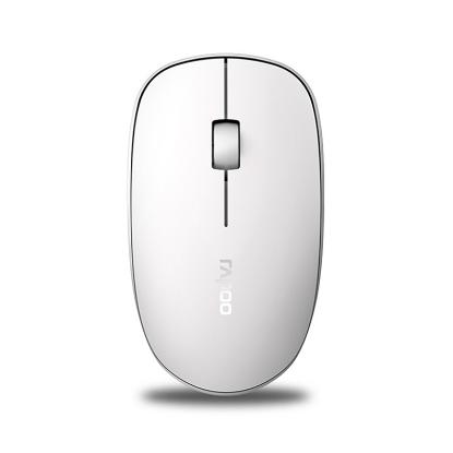 Miška RAPOO M200 Silent Multi-mode, bežični, beli