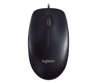 Miška LOGITECH M90, optički, črni