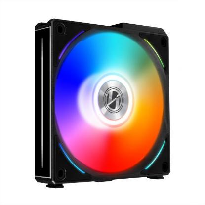 Ventilator LIAN LI Uni AL120 RGB, 120mm PWM, črni