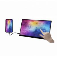 Prijenosni monitor 14" VERBATIM PMT-14, FHD, IPS, 60Hz, 6ms, 250cd/m2, FreeSync, crni
