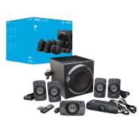 Zvočniki LOGITECH Z906, 5.1, THX, 3D stereo, bežični daljinski, 500W, črni, retail