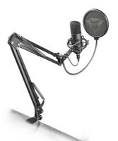 Mikrofon TRUST GXT 252+ Emita Plus, streaming, namizni, črni